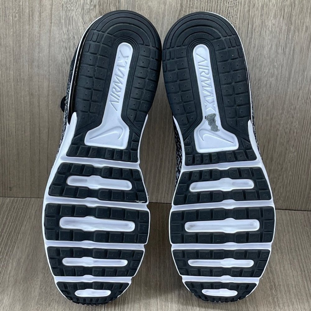 Nike Sneakers Womens Sz 9.5 Air Max Sequent 2 Athletic Running Shoes Black White - Picture 8 of 11